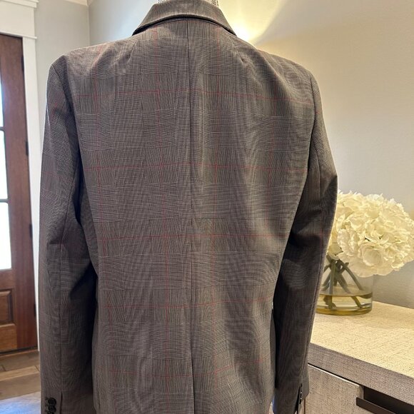 J. Crew Women's Regent Gray Glen Plaid Blazer - Picture 4 of 6